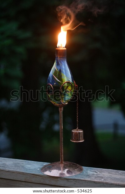Oil Torch Stock Photo 534625 | Shutterstock
