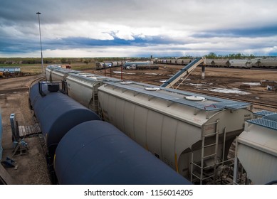 Oil Train In The Bakken