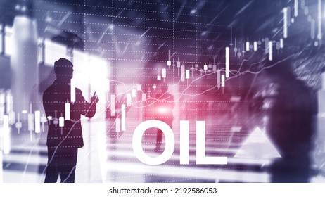 Oil Trend Up. Crude Oil Price Stock Exchange Trading Up. Price Oil Up. Arrow Rises. Abstract Business Background