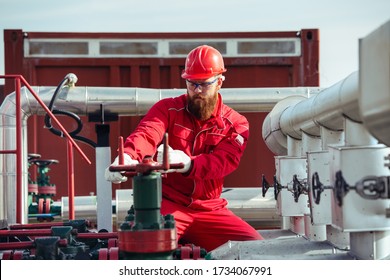 Ölarbeitnehmerdrehventil auf Ölbohrinsel