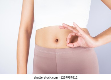 ok hand shape good health and good intestine excrete - Shutterstock ID 1289987812