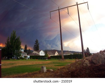 Okanagan Mountain Park Forest Fire