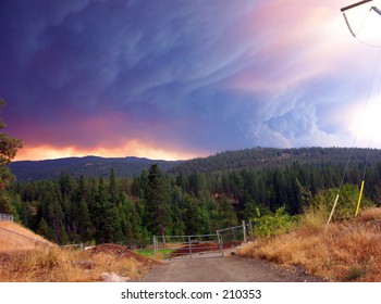 Okanagan Mountain Park Forest Fire