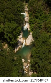 Okatse Canyon In Georgia , View From The Top, Nature Lanscape