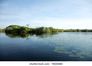 Okavango Delta In North Of Botswana