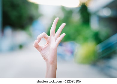 Okay Hand Symbol