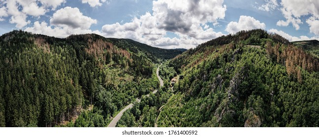 Okertal Mountains Of The Harz 