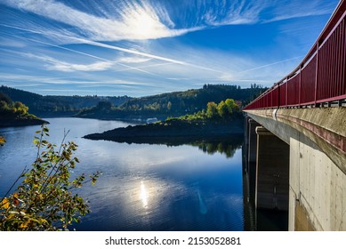 The Okertalsperre Is A Dam Near Altenau In The Harz Mountains In The Goslar District