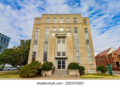 Oklahoma, AUG 18 2022 - Sunny View Of The Stryker