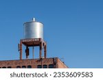 Oklahoma City, Oklahoma Bricktown watertower on top of the historic Case Plow Building built in 1909