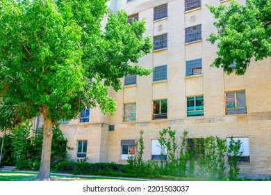 Oklahoma City Oklahoma - Circa August 2022   

The Old Abandoned Police Headquarters About To Be Demolished
