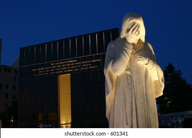 Oklahoma City National Memorial Jesus Wept