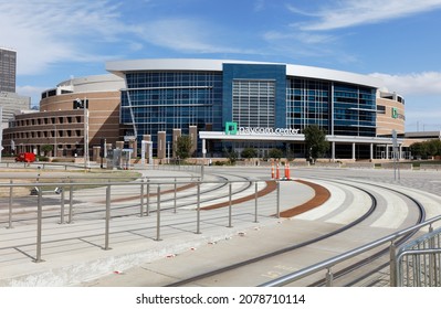 OKLAHOMA CITY, OK - OCTOBER 26: Paycom Center In Downtown Oklahoma City, Oklahoma On October 26, 2021. Paycom Center Is A Multipurpose Arena And Home To The Thunder Of The NBA.