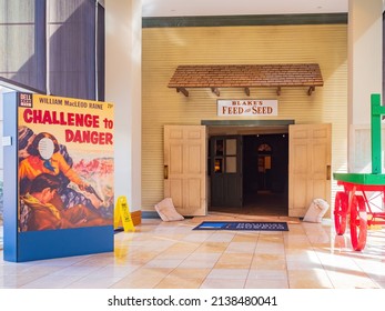 Oklahoma, FEB 27 2022 - Interior View Of The National Cowboy And Western Heritage Museum