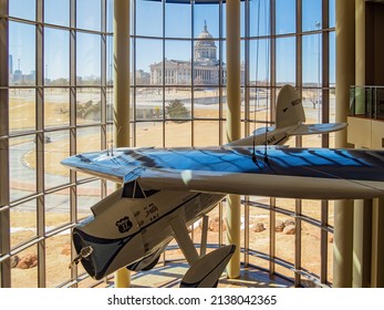 Oklahoma, MAR 12 - Interior View Of The Oklahoma History Center