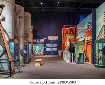 Oklahoma, MAR 12 - Interior View Of The Oklahoma History Center