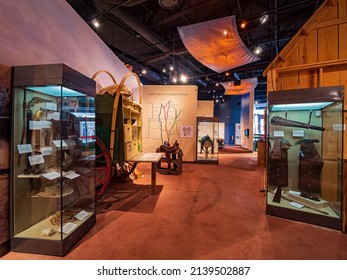 Oklahoma, MAR 12 - Interior View Of The Oklahoma History Center