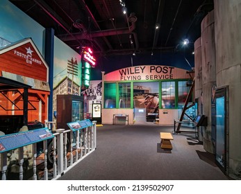 Oklahoma, MAR 12 - Interior View Of The Oklahoma History Center