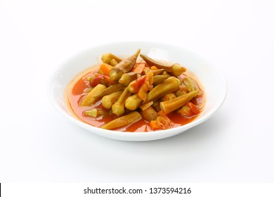 Okra Dish With Tomato Sauce