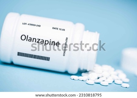 Olanzapine Atypical antipsychotic Schizophrenia Bipolar disorder Antipsychotic Tablet Injection
