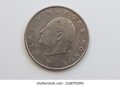 olav v norges konge coin