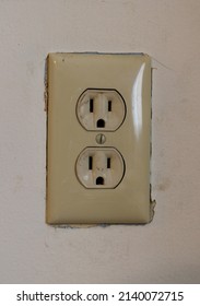 An Old 120 Volt Electrical Outlet