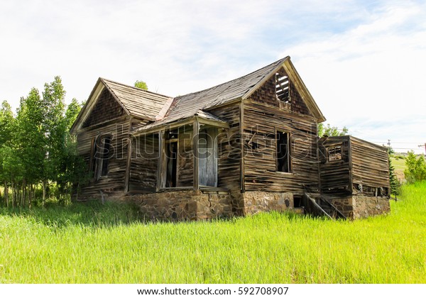 Old 1800s Home Cripple Creek Colorado Stock Photo Edit Now 592708907