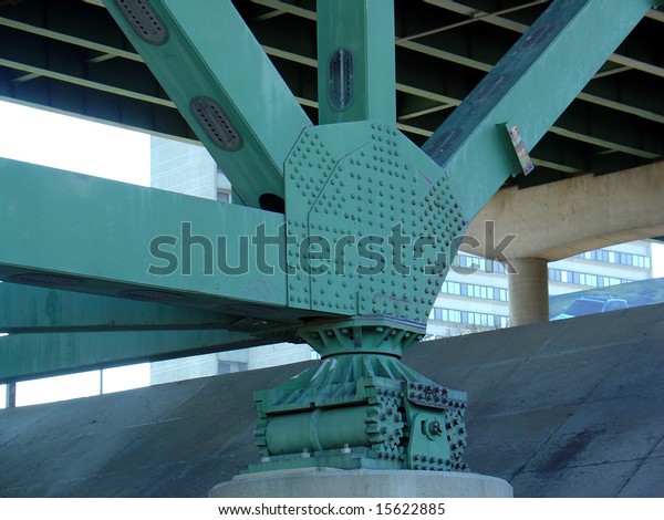 Old 35w Bridge Beams Gusset Plates Stock Photo (Edit Now) 15622885