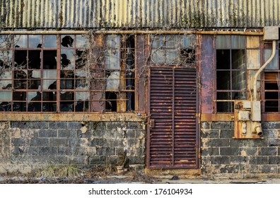 Old Abandoned Airplane Hanger