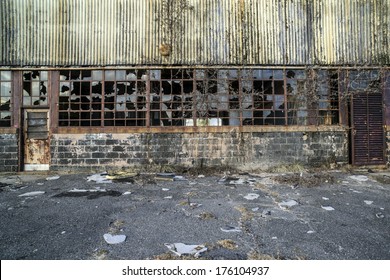 Old Abandoned Airplane Hanger