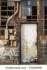 Old Abandoned Airplane Hanger