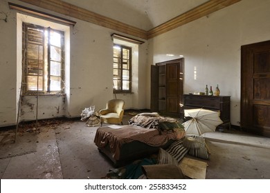 Old Abandoned Bedroom