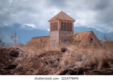 Old, Abandoned Church In Maui