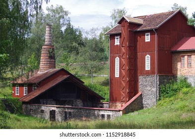 Old Abandoned Factory In Dalarna