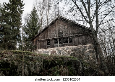 Old Abandoned Haunted Barn House