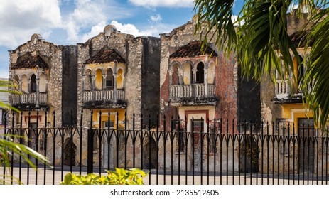 Old Abandoned Homes In Merida, Mexico