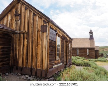 Old Abandoned House In Bodie, California 