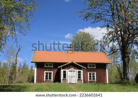 Old, abandoned house in Finnskogen, Sweden