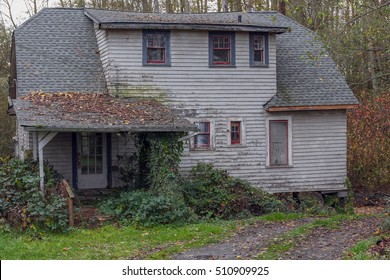 Old Abandoned House In The Woods