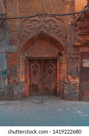 Old Abandoned Jew House Design In Baghdad City , Iraq , December 2018.