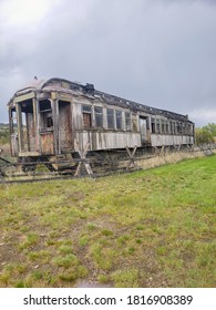 Old Abandoned Luxury Train Car