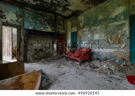 Old abandoned mansion