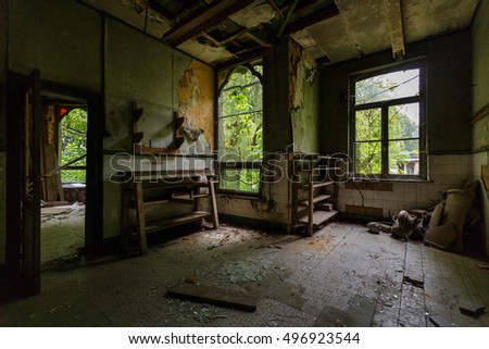 Old abandoned mansion
