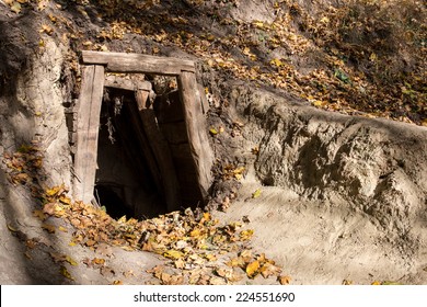 Old Abandoned Mine Entrance