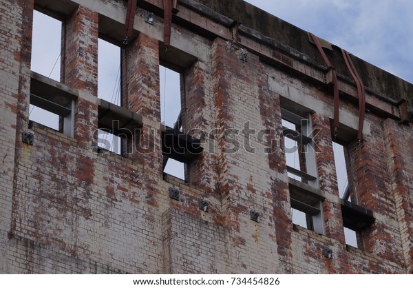 Old Abandoned Power House Brisbane Queensland Stock Photo - 