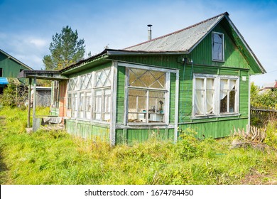 Old Abandoned Russian Wooden Dacha