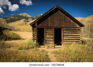 An Old Abandoned Store In The Abandoned Town Of Ashcroft, In The Vicinity Of Aspen, Colorado, United States. 