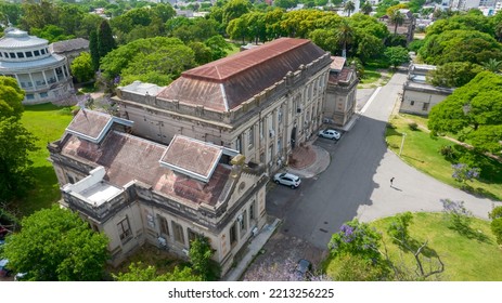 Old Abandoned Veterinary School In Montevideo