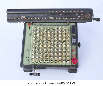 Old adding machine from the 1930's.