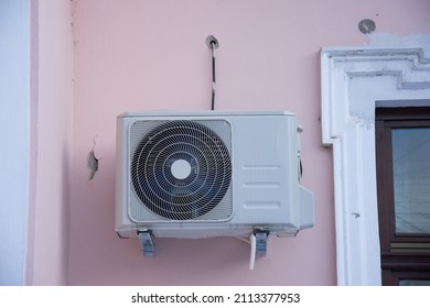 Old Air Conditioning Unit In Bistrita ,Romania  ,2022